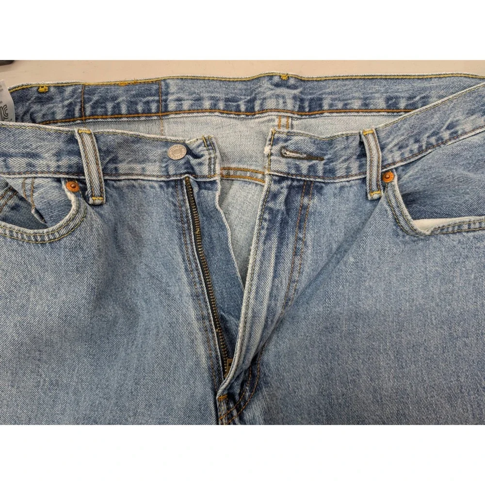 Levi's 550 Relaxed Fit Denim Jeans Men's 36x30 Light Wash Classic‎ Comfort Y2K